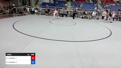 165 lbs Cons 64 #2 - Colton Jarecki, NE vs Brecken Graham, KS