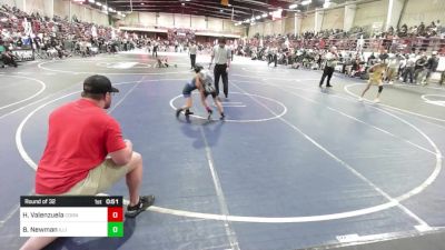 62 lbs Round Of 32 - Homero Valenzuela, Cornerstone Wrestling Club vs Bentley Newman, Illinois Valley Youth Wrestling