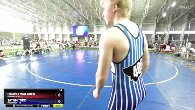 150 lbs Round 1 (8 Team) - Karl Ledbetter, Utah Black vs Isaac Tritz, Montana