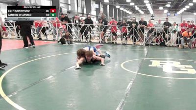 152 lbs Rr Rnd 3 - Seth Crawford, The Mailmen - HSB vs Landen Chapman, ELITE NJ BLACK - HSB