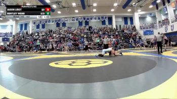 157 lbs Champ. Round 2 - Jason Lirot, Bryan High School vs Bentley Webb, Bath