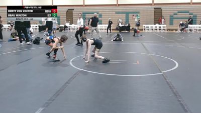 68 lbs Cons. Semi - Brett Van Vacter, All I See Is Gold Academy vs Beau Walton, Revival