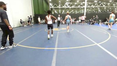 122 lbs Rr Rnd 3 - Max Ortman, Apache Blue - HSC vs Semaj Weatherspoon, Pirates WC - HSC