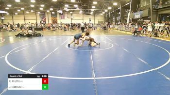 126 lbs Round Of 64 - Roany Proffit, WY vs Jackson Slotnick, NJ