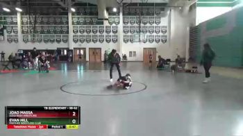 58 lbs Round 1 - Joao Massa, Gold Rush Wrestling vs Evan Hill, Panther Wrestling Club