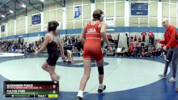 98 lbs Round 1 (4 Team) - Zackary Tucker, Bulldog Premier Wrestling Club vs Owen Pennington, Center Grove Wrestling Club