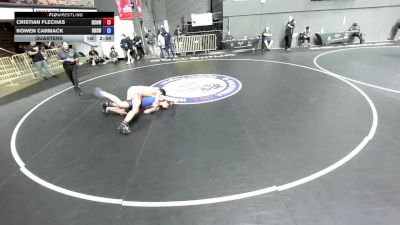 175 lbs Cons. Round 1 - Cristian Flechas, Revival School Of Wrestling vs Rowen Carmack, Beyer High School Wrestling