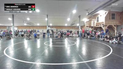 82 lbs Quarterfinal - Eric Jennings, Saylorsburg vs Wesley Stevens, Canastota