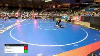 110 lbs Semifinal - Isaiah Joe Foster, Best Trained Wrestling vs Lincoln James, Burnett Trained Wrestling