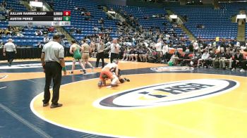 165 lbs Quarterfinals (8 Team) - Jullian Rammelkamp, Chatham (Glenwood) vs Austin Perez, Oak Forest