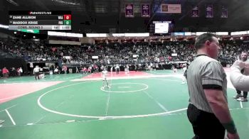 65 lbs Cons. Round 2 - Maddox Krise, PBG1 vs Zane Allison, WKA2