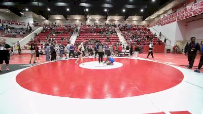 HS 125 lbs Quarterfinal - Jalaina Lang, MOORE vs Claire Lancaster, NORMAN