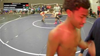 150 lbs Cons. Round 2 - Kaaden Stephens, Camas vs Austin Stewart, Dallas