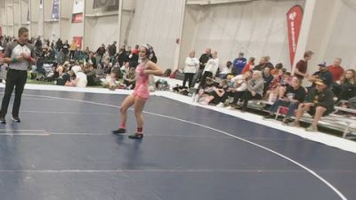 105 lbs Champ. Rd Of 32 - Madison Stickrod, Aggressive Wrestling Academy vs Finley Fourspring, Badkarma
