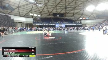 126 lbs Champ. Round 1 - Cash Devers, Asylum Wrestling Club vs Micah Davis, Marysville Wrestling Club