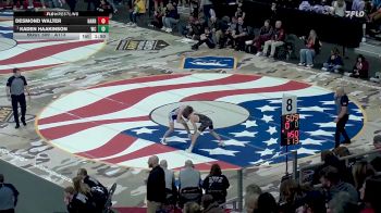 Champ. Round 1 - Kaden Haakinson, West Central vs Desmond Walter, Harrisburg