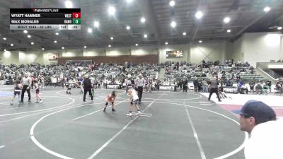 62 lbs Consi Of 8 #1 - Wyatt Hamner, West Valley Junior Eagles vs Max Morales, Damonte Mustangs WC