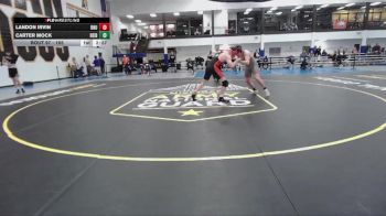 165 lbs Cons. Semi - Carter Mock, Heidelberg vs Landon Irvin, Ohio Northern
