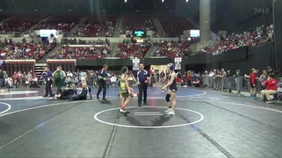 106 lbs Quarterfinal - Brayli Price, Thermopolis Wrestling Club vs Randi Hardman, Pioneer Wrestling Club