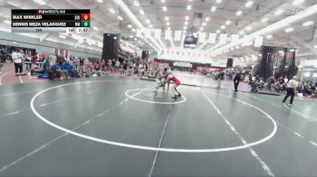 184 lbs Round 3 (4 Team) - Max Winkler, East Stroudsburg vs Dennis Meza Velasquez, Marymount