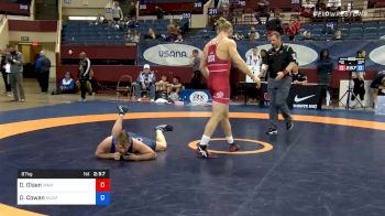 87 kg Consolation - Dan Olsen, Unattached vs Dillon Cowan, Army WCAP