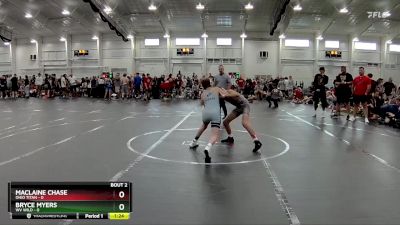 98 lbs Round 1 (6 Team) - Bryce Myers, WV Wild vs MacLaine Chase, Ohio Titan