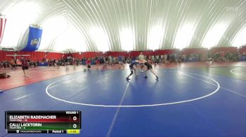 120 lbs Round 1 (6 Team) - Elizabeth Rademacher, Team Pink vs Calli Lacktorin, Team Red