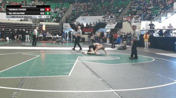 5A 120 lbs 3rd Place Match - Roman Coker, Corner vs Eli Mcalpine, Hayden