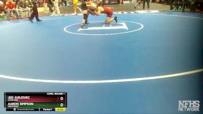 165-4A Cons. Round 1 - Aaron Simpson, Montrose vs Jed Jurjovec, Loveland