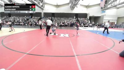 78-M lbs Round Of 32 - Alessio Improta, Barn Brothers vs Austin Gody, Upper Perkiomen
