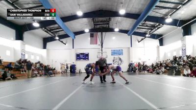 138 lbs Cons. Round 3 - Christopher Thompson, Rayne vs Sam Valladarez, St. Martin High School