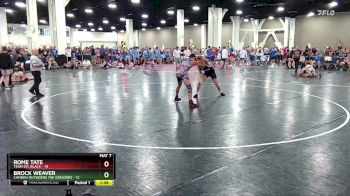 150 lbs Round 3 (8 Team) - Rome Tate, Team STL Black vs Brock Weaver, Camden Outsiders The Greasers