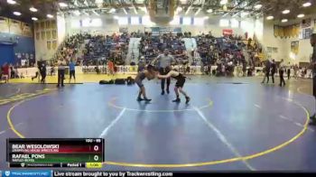 85 lbs Champ. Round 1 - Rafael Pons, Naples Bears vs Bear Wesolowski, Grappling House Wrestling