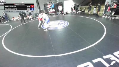 190 lbs Kano Gordon, TCWA - Tri-Counties Wrestling Association vs Caleb Ocampo, KCWA - Kern County Wrestling Association