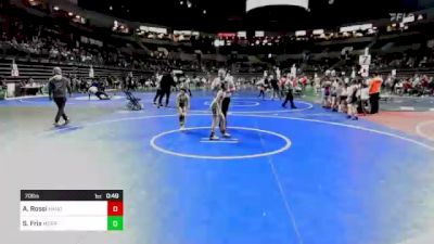 70 lbs Consi Of 16 #2 - Aj Rossi, Hanover Park vs Seaton Frix, Morris Knolls