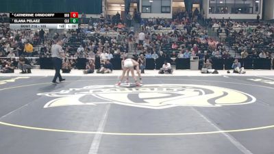 105 lbs 1st Place Match - Catherine Orndorff, Brunswick vs Elana Pelaez, Clarksburg