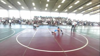 87 lbs Rr Rnd 1 - Christian Tapusoa, SLV Elite vs Josiah Calderon, Carlsbad Combat WC