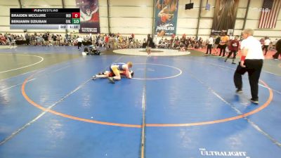 113 lbs Rr Rnd 2 - Tate St. Laurent, Indiana Outlaws White vs Mason Tanner, Evil Empire