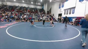 110 lbs Champ. Round 1 - Aubrey Hartley, Sheridan vs Gabriella Doughty, Cheyenne East