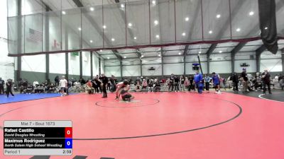 190 lbs Cons. Sub-semis - Rafael Castillo, David Douglas Wrestling vs Maximus Rodriguez, North Salem High School Wrestling