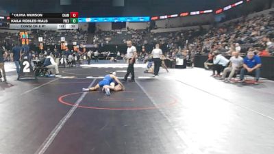 100 lbs Consi Of 8 #1 - Olivia Munson, Chaminade (SS) vs Kaila Robles-Rials, Presentation (CC)
