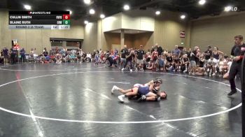 90 lbs Round 2 (8 Team) - Blaine Ruth, Crossroads Wrestling vs Cullin Smith, Panhandle Pittbulls