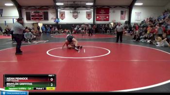 152 lbs 1st Place Match - Braylon Griffiths, Ottumwa vs Aidan Pennock, Fort Madison