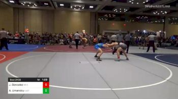 Match - Jackson Gonzalez, NB Elite vs Alexander Umansky, Castro Valley