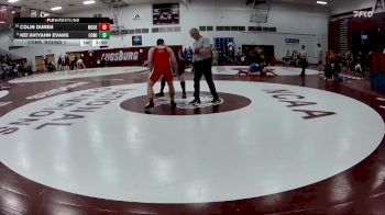 285 lbs Cons. Round 1 - Colin Duren, Msoe vs Kei`Aviyahn Evans, Concordia (wi)