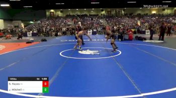 Match - Sam Hayes, Pa vs Jovon Mitchell, Va