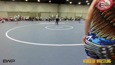 80 lbs Rr Rnd 1 - Breea Florez, Super Girls 7-12 vs Presley Leverance, Girls With Grit 7-12