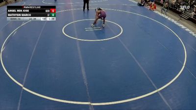 113 lbs Finals (8 Team) - Angel Ren Jose, Grand Island vs Mathysin Marco, Lincoln East