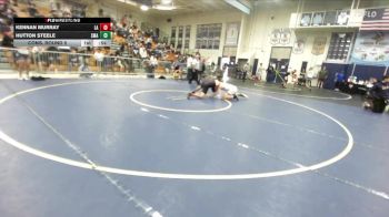 157 lbs Cons. Round 5 - Kennan Murray, Los Alamitos vs Hutton Steele, Santa Margarita