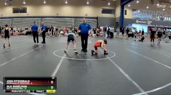 80 lbs Round 5 (8 Team) - Josh Fitzgerald, Riverheads MS Wrestling vs Gus Engelman, Mat Assassins Red